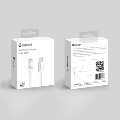 Maxguard ML02 2m 30W Type-C to Lightning Cable