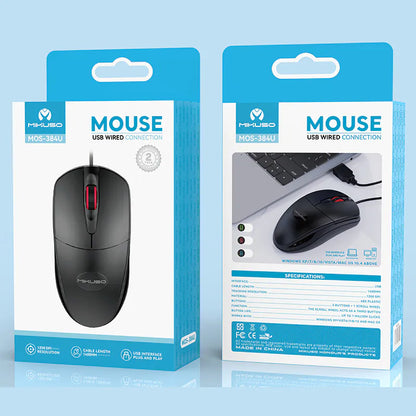 Mikuso MOS384U USB Wired Connection Mouse