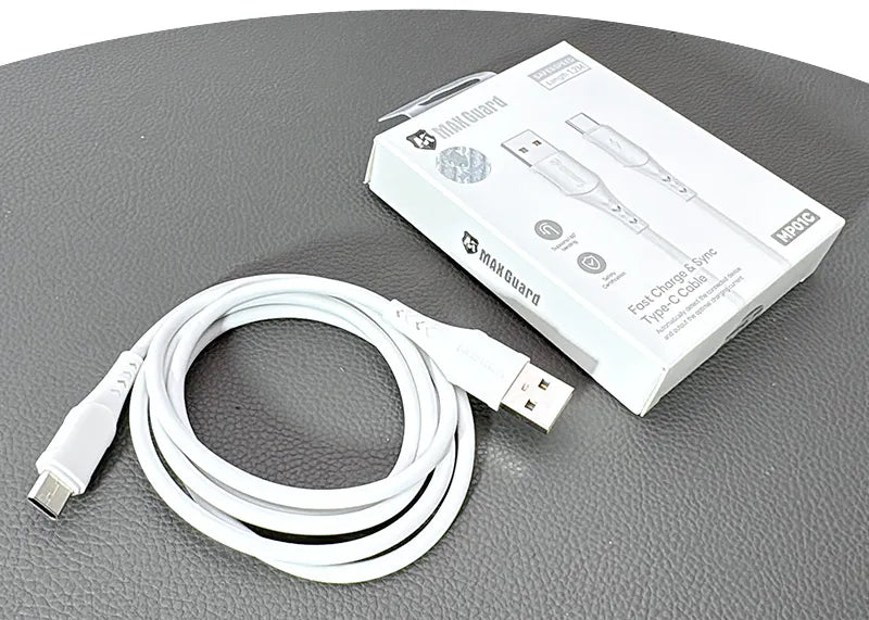 Maxguard MP01C 1.2m USB-A to C Cable