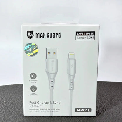 Maxguard MP01L 1.2m USB-A to Lightning Cable