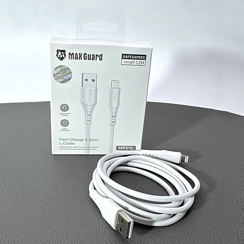 Maxguard MP01L 1.2m USB-A to Lightning Cable