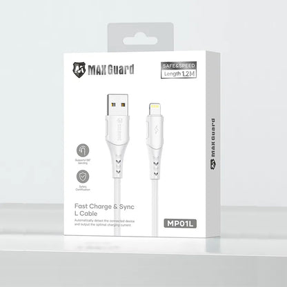 Maxguard MP01L 1.2m USB-A to Lightning Cable