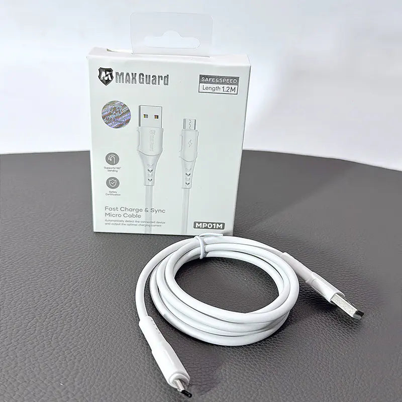 Maxguard MP01M 1.2m USB-A to Micro Cable