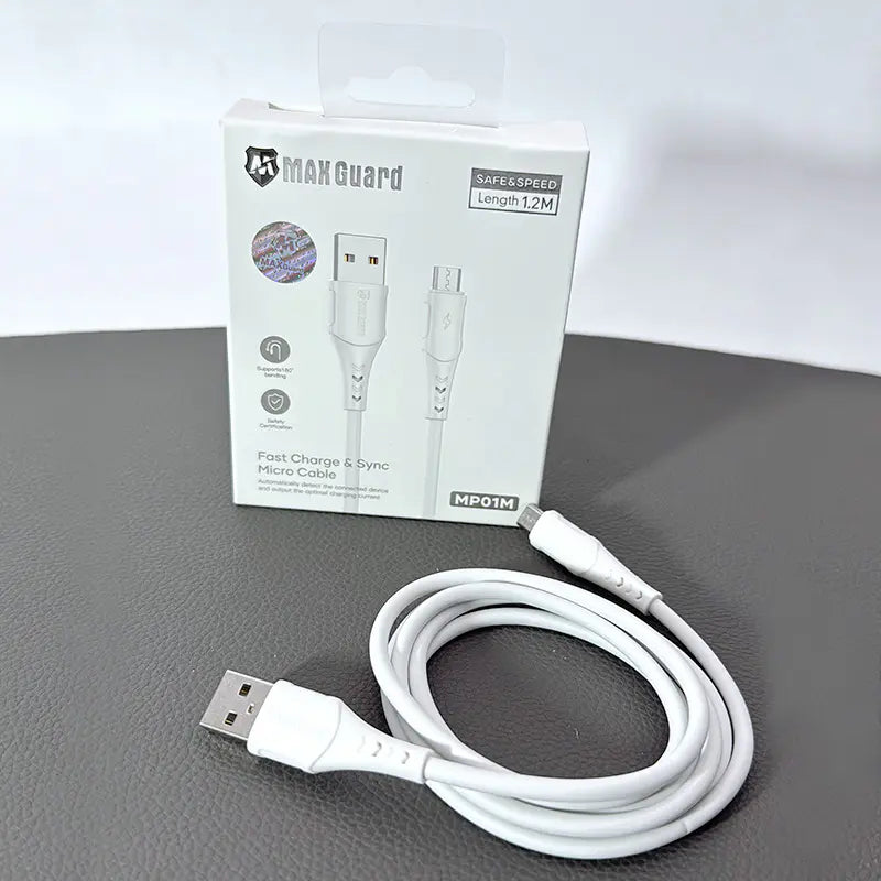 Maxguard MP01M 1.2m USB-A to Micro Cable