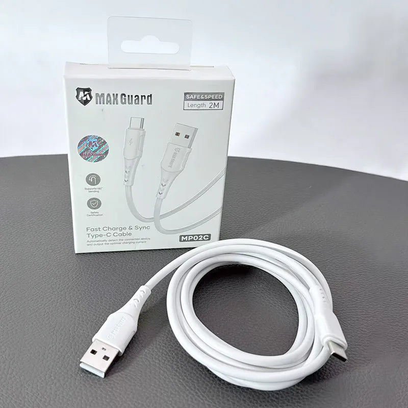 Maxguard MP02C 2m USB-A to C Cable