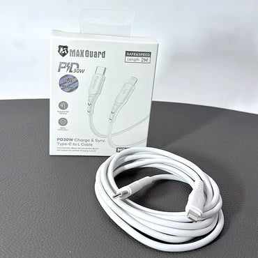 Maxguard MP02CL 2m 30W Type-C to Lightning Cable
