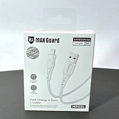 Maxguard MP02L 2m USB-A to Lightning Cable