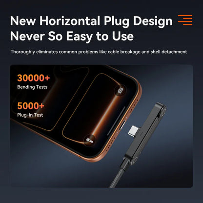 Maxguard MR03CC Invisible Stand PD 240W Fast Charging Type-C to C Cable