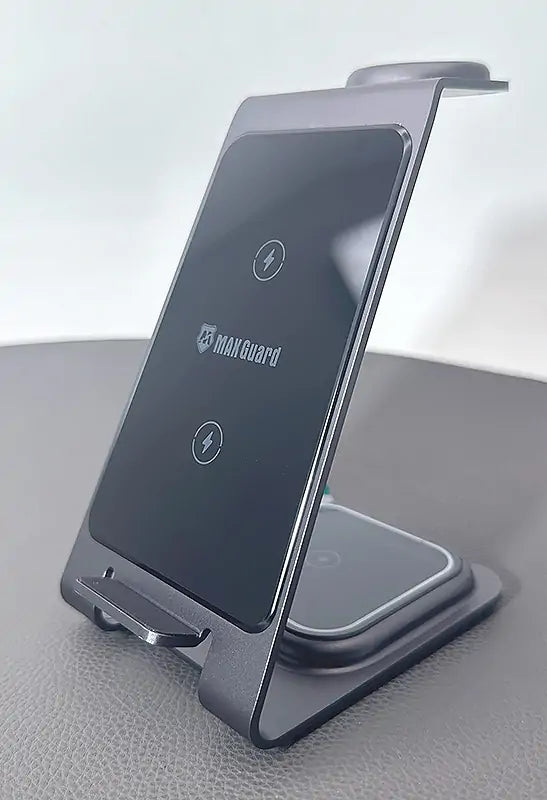 Maxguard MW05 3 in 1 15W Wireless Charger (for Samsung watch and IOS & android system phone)