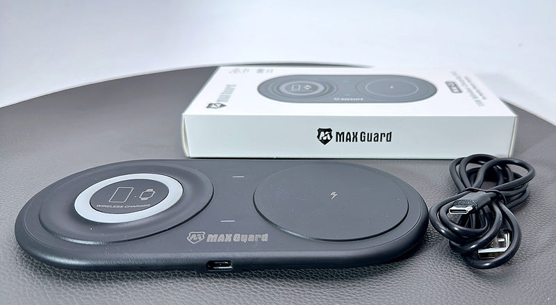 Maxguard MW03 3 in 1 15W Wireless Charger For Apple Watch