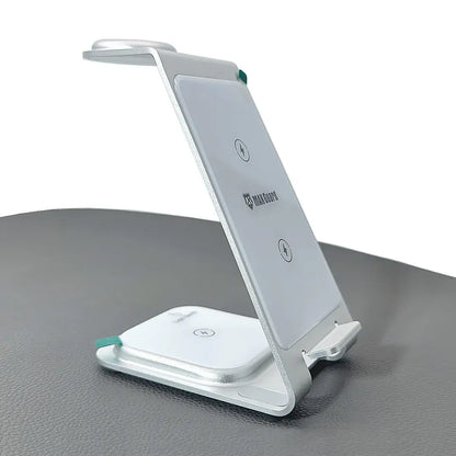 Maxguard MW06 3 in 1 15W Wireless Charger (For apple watch and IOS & android system phone)