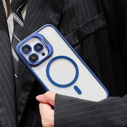 Case for iPhone 15 Pro 6.1 Maxguard MagFit LensGuard Pro with Cameras Protector