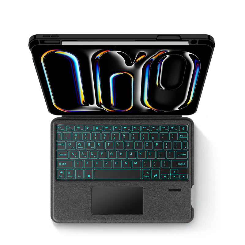 iPad Pro 11 M4 2024 Magnetic Detachable Keyboard Multi-Touch