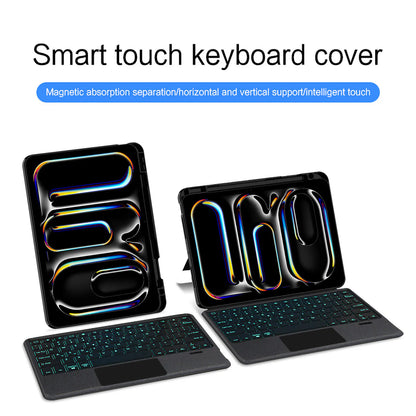 iPad Pro 11 M4 2024 Magnetic Detachable Keyboard Multi-Touch