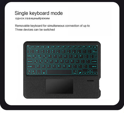 iPad Pro 11 M4 2024 Magnetic Detachable Keyboard Multi-Touch