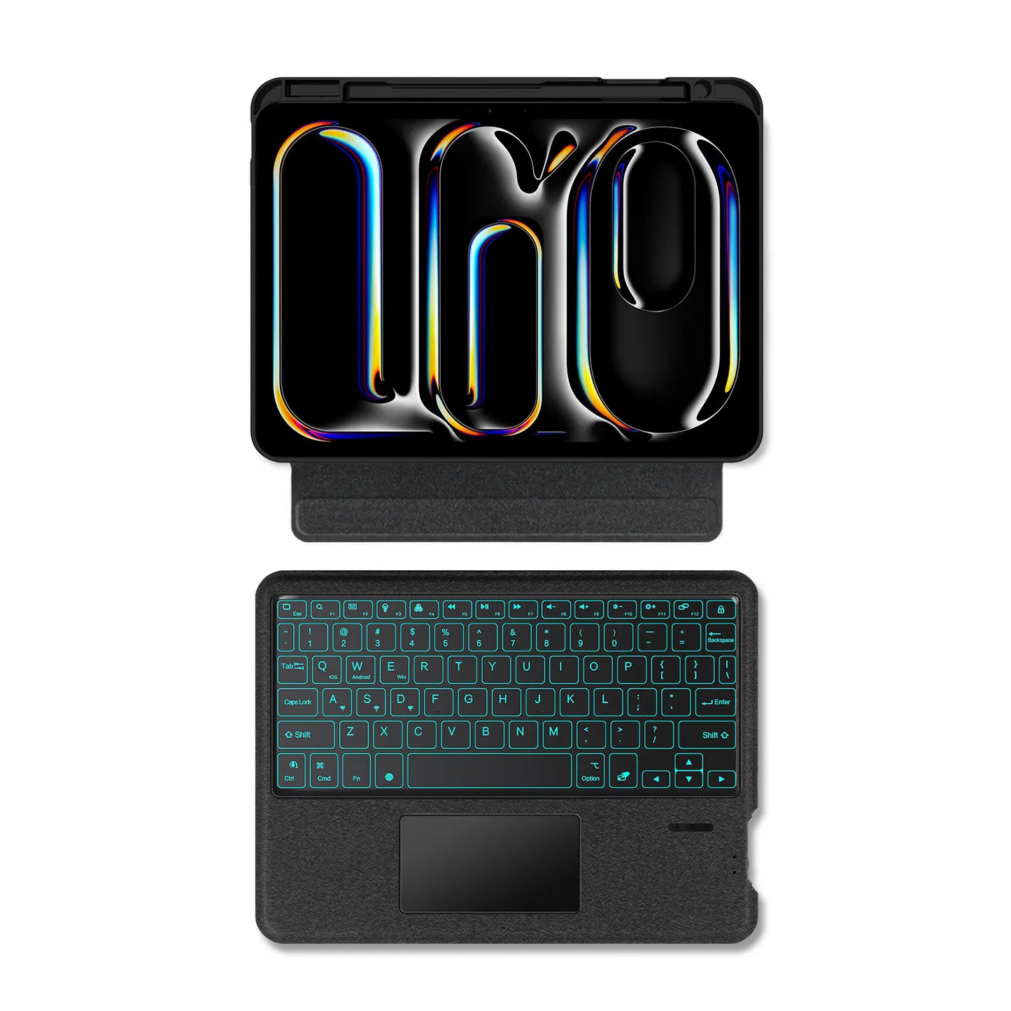 iPad Pro 13 M4 2024 Magnetic Detachable Keyboard Multi-Touch