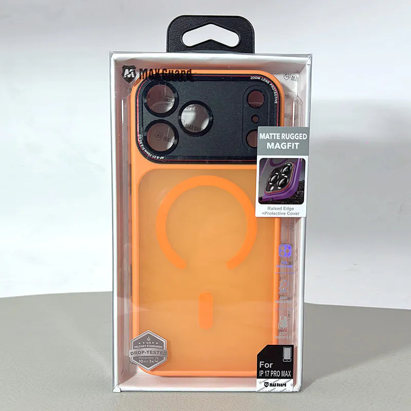 Case for iPhone 17 Air 6.6 Maxguard Matte Rugged MagFit (with AI Key)