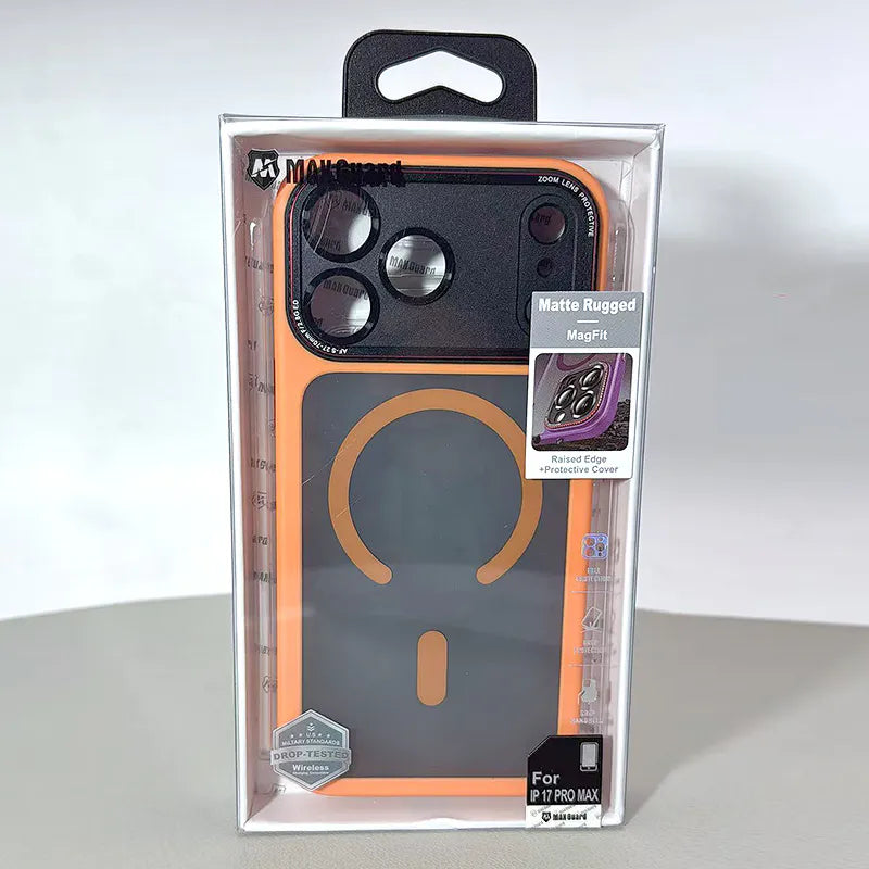 Case for iPhone 17 Air 6.6 Maxguard Matte Rugged MagFit (with AI Key)