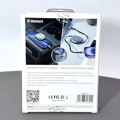 Maxguard MR01CC 1m 240W Type-C to C Cable