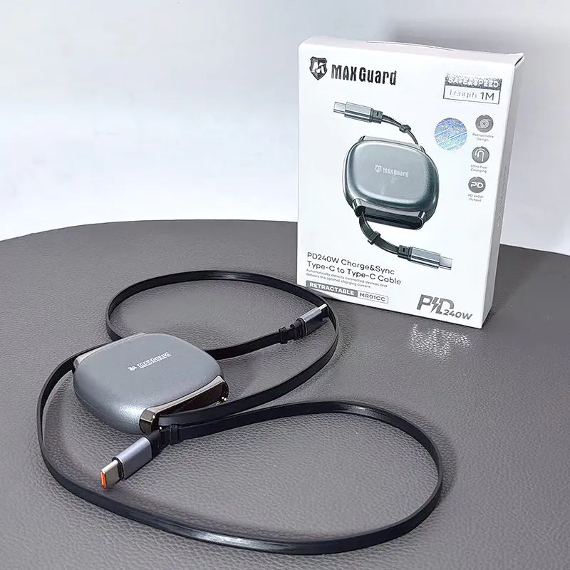 Maxguard MR01CC 1m 240W Type-C to C Cable
