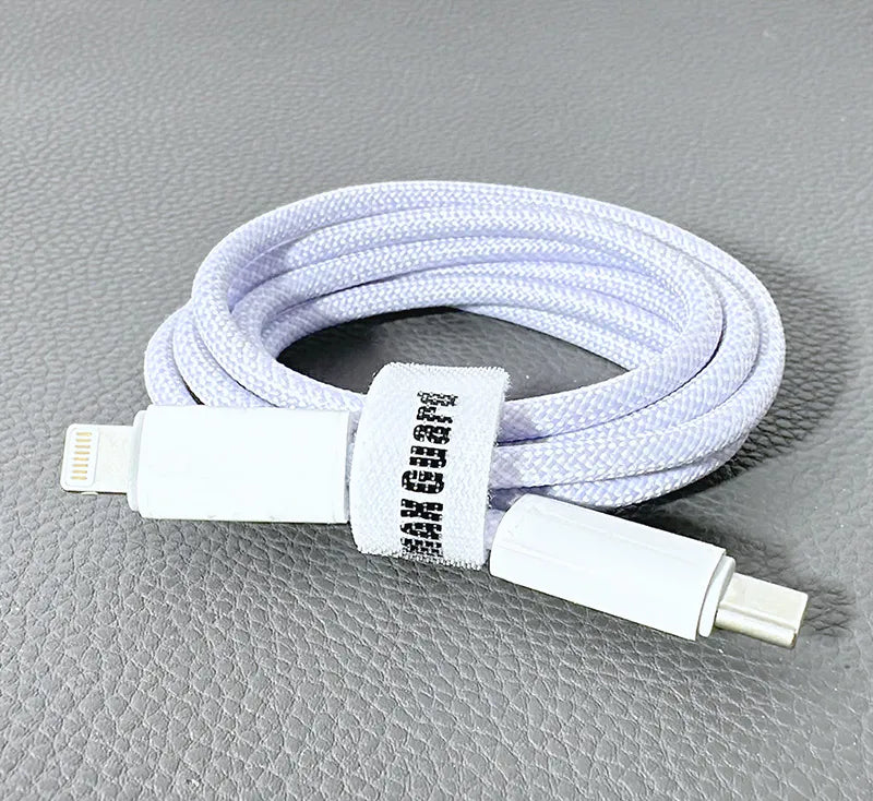 Maxguard 1m Colours 30W Type-C to Lightning Cable