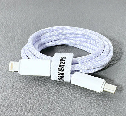 Maxguard 1m Colours 30W Type-C to Lightning Cable