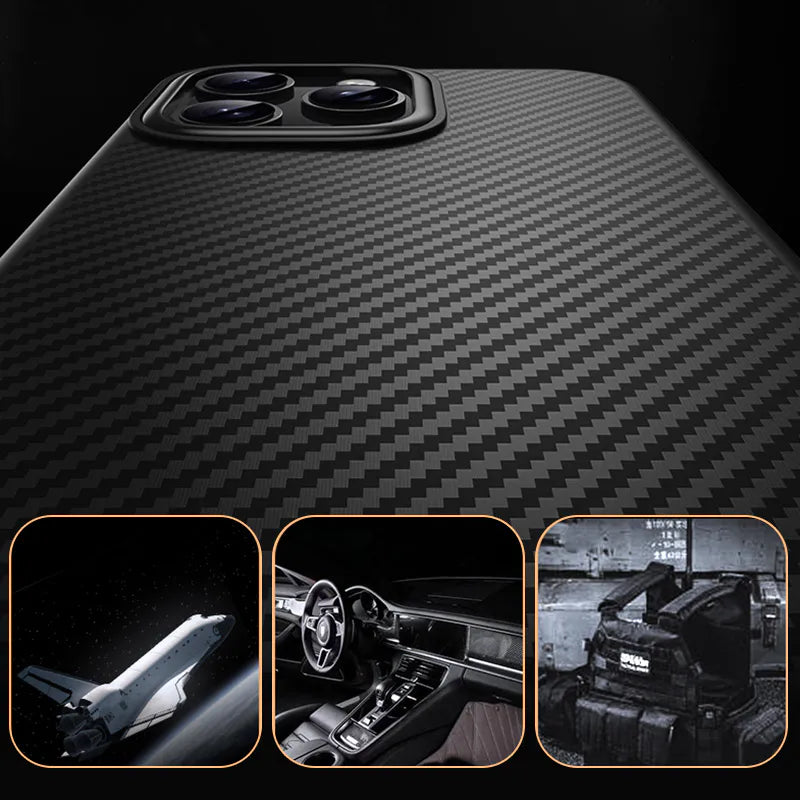 Case for iPhone 17 Pro max 6.9 Maxguard Carbon Fiber MagFit