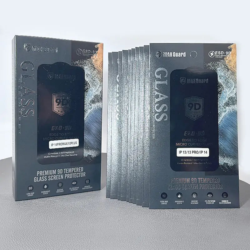 Maxguard ESD 9D Edge to Edge Micro Curved Glass Screen Protector for Samsung