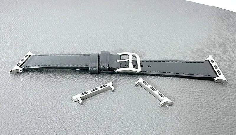 Maxguard Genuine Leather Band For Apple Watch (compatible with 38/40/41/42(S10)/44/45/46(S10)/49mm)