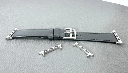 Maxguard Genuine Leather Band For Apple Watch (compatible with 38/40/41/42(S10)/44/45/46(S10)/49mm)