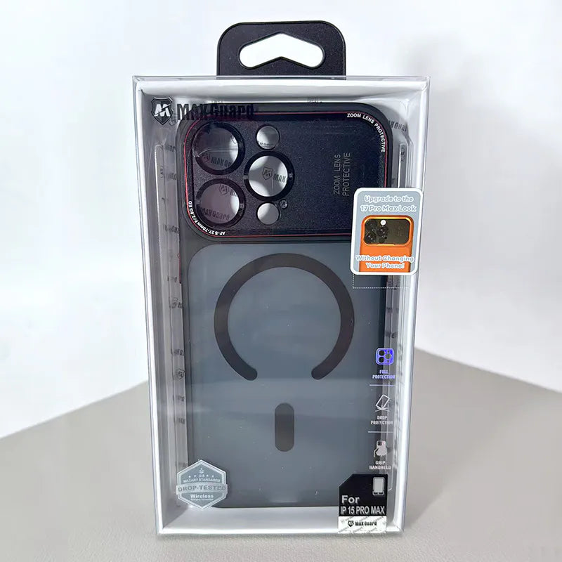 Case for iPhone 15 Pro max 6.7 Maxguard Matte Rugged MagFit Upgrade to the 17 Pro max Look