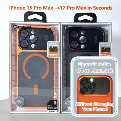 Case for iPhone 15 Pro max 6.7 Maxguard Matte Rugged MagFit Upgrade to the 17 Pro max Look