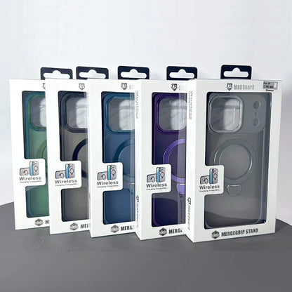 Case for iPhone 17 6.3 Maxguard Mergegrip Stand Magfit