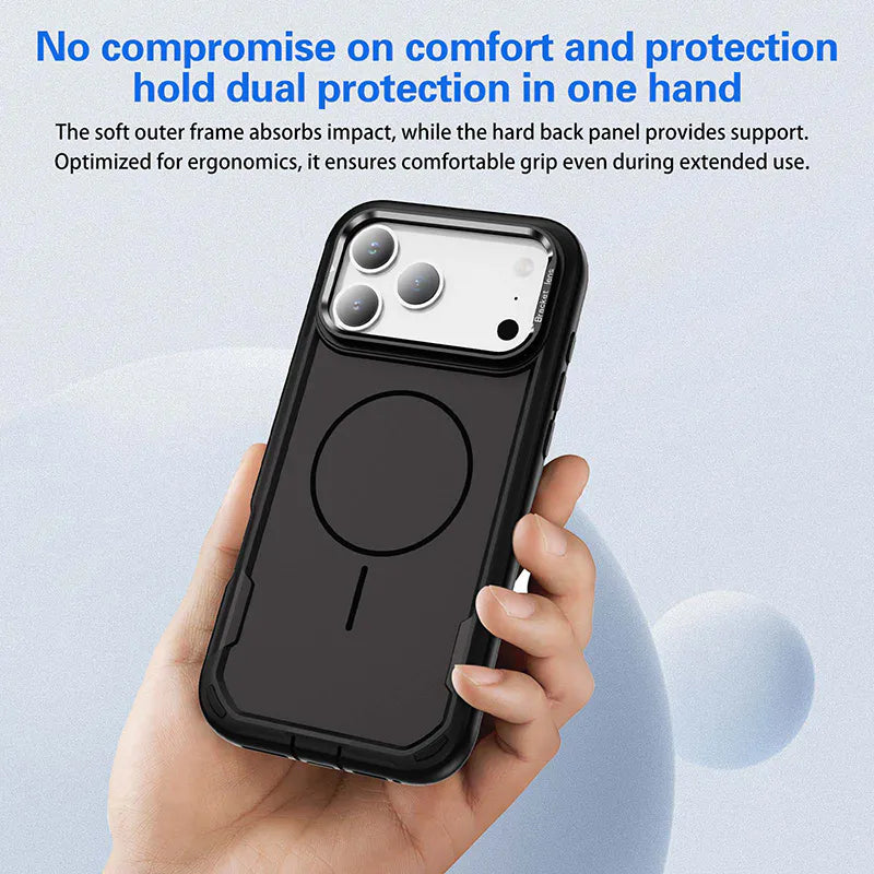 Case for iPhone 17 Pro 6.3 Maxguard Rock Shield Magfit