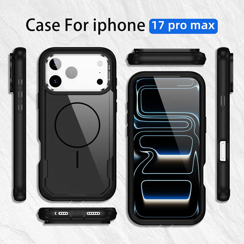 Case for iPhone 17 Pro 6.3 Maxguard Rock Shield Magfit