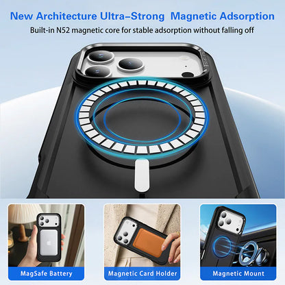 Case for iPhone 17 6.3 Maxguard Rock Shield Magfit