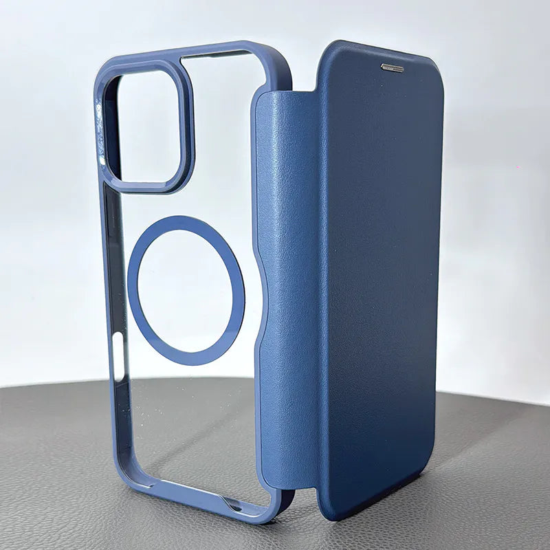 Case for Iphone 14 6.1 Maxguard Mag Noble Flip MagFit (13 6.1 fit)
