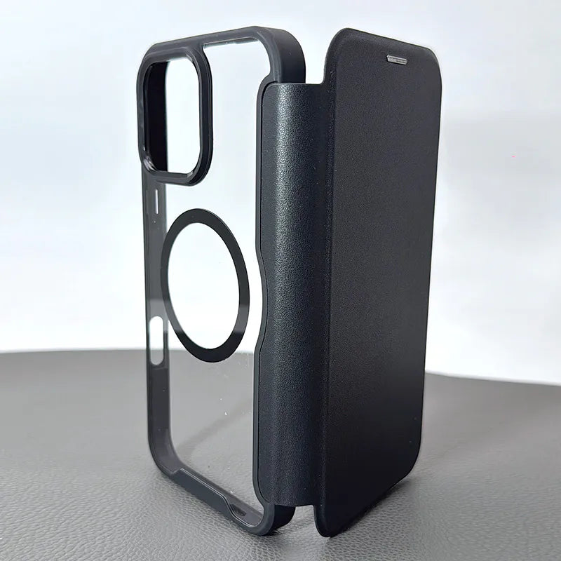 Case for iPhone 17 Pro max 6.9 Maxguard Mag Noble Flip MagFit