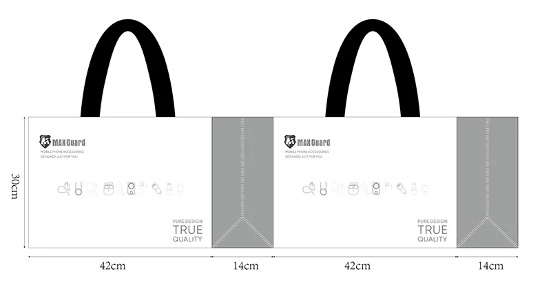 Maxguard 50pcs Shopping Bag