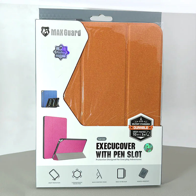 Case for iPad 11th (A16)/10th (A14) smart with penslot
