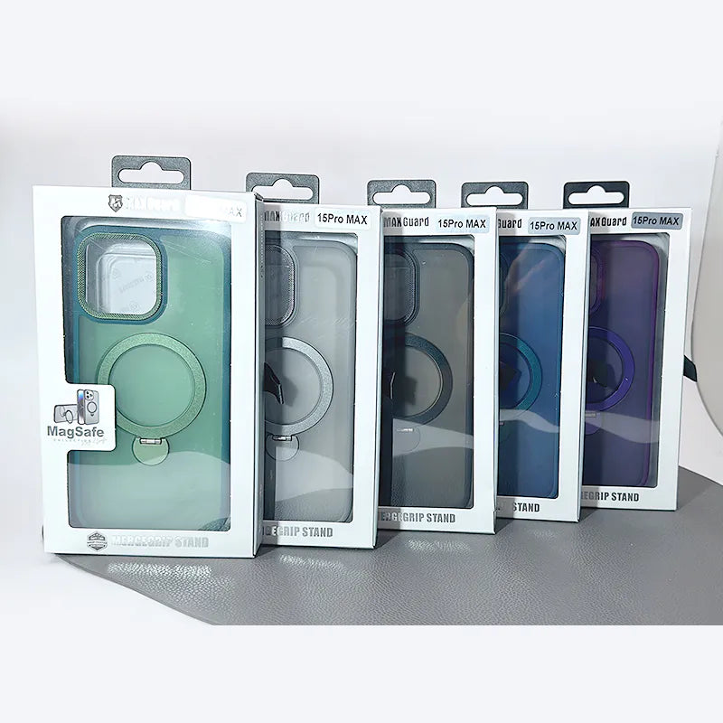 Case for iPhone 17 6.3 Maxguard Mergegrip Stand Magfit