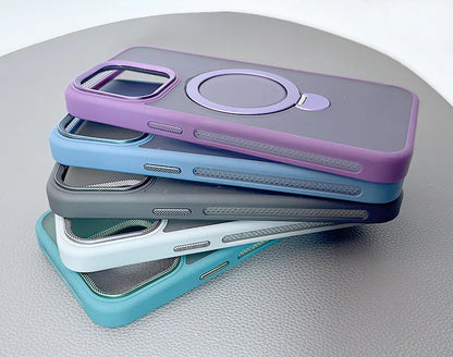 Case for iPhone 16 6.1 Maxguard Mergegrip Stand Magfit