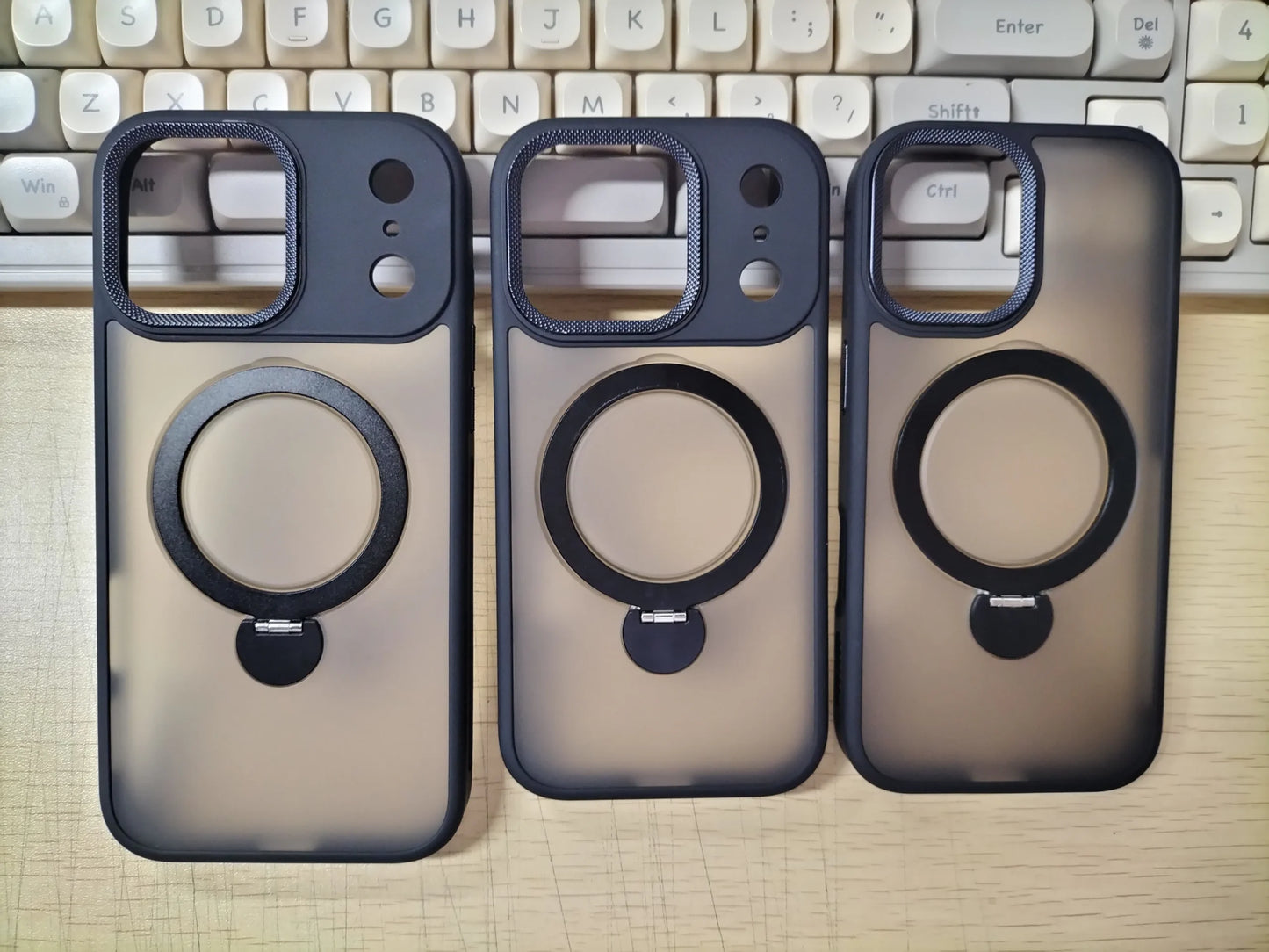 Case for iPhone 17 6.3 Maxguard Mergegrip Stand Magfit