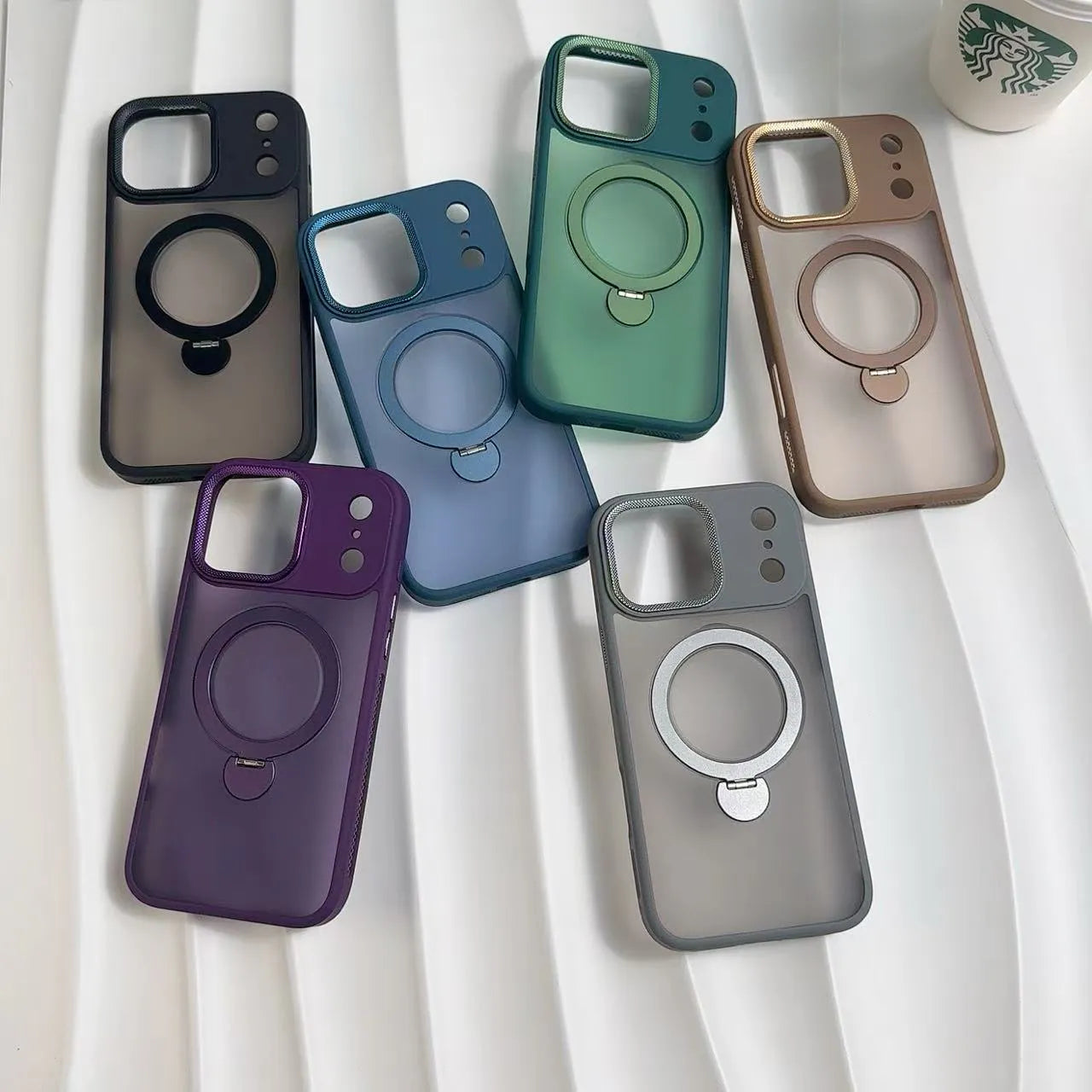 Case for iPhone 17 Pro 6.3 Maxguard Mergegrip Stand Magfit