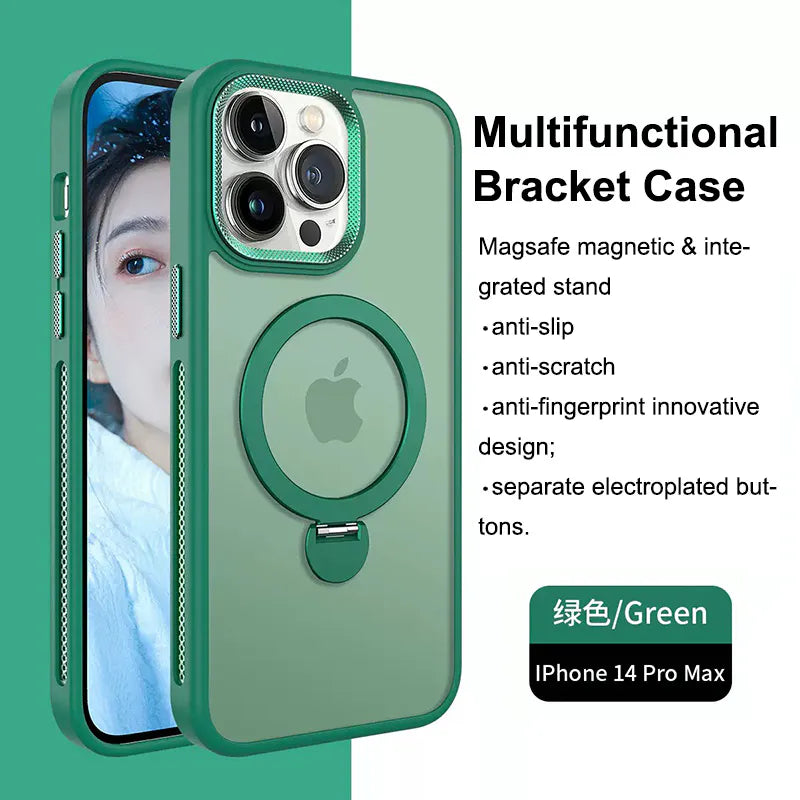 Case for iPhone 17 Air 6.6 Maxguard Mergegrip Stand Magfit