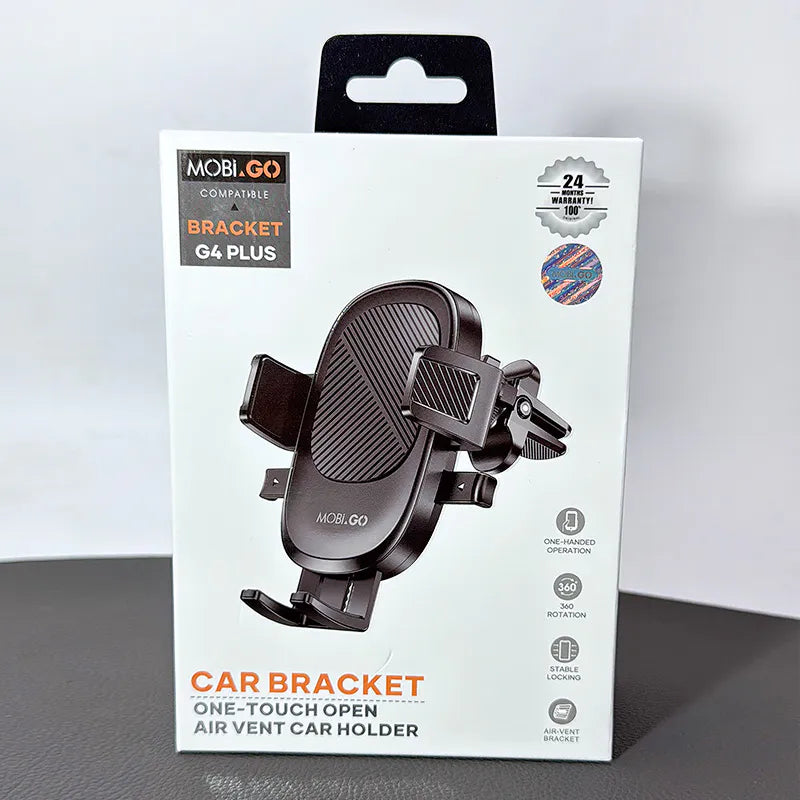 Mobigo G4 Plus One Touch Open Car Bracket