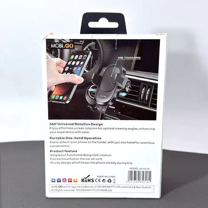 Mobigo G4 Plus One Touch Open Car Bracket