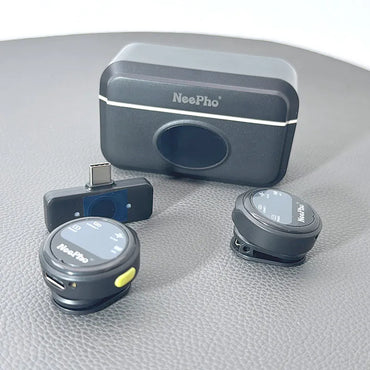 NeePho NP58 Collar Clip Button Microphone