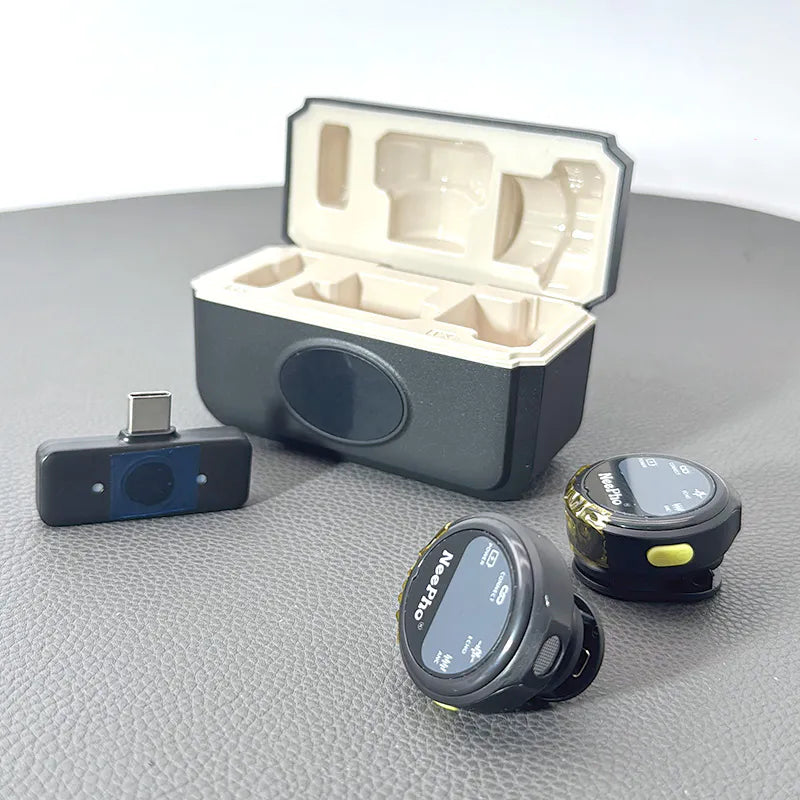 NeePho NP58 Collar Clip Button Microphone