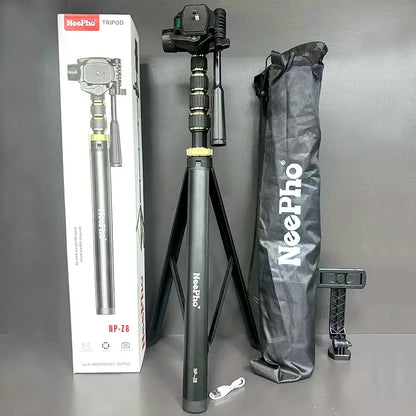 NeePho NPZ8 220cm Live Broadcast Tripod Phone Holder